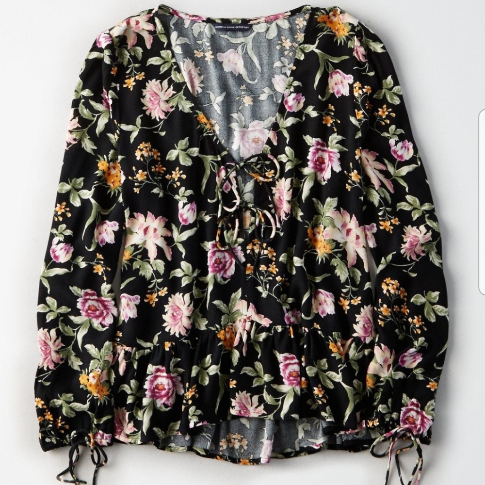 Boho American Eagle Blouse